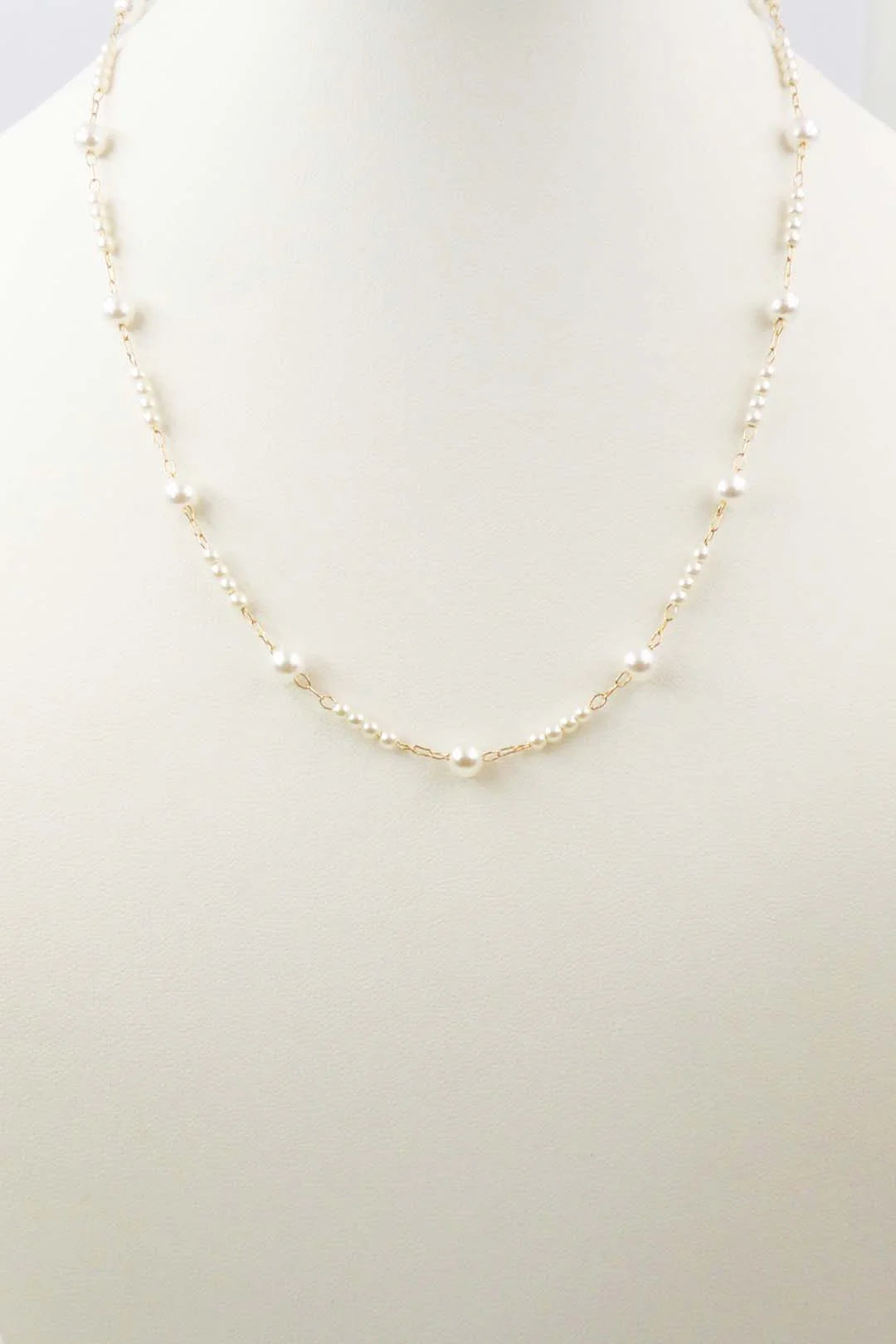 Thin Pearl Necklace
