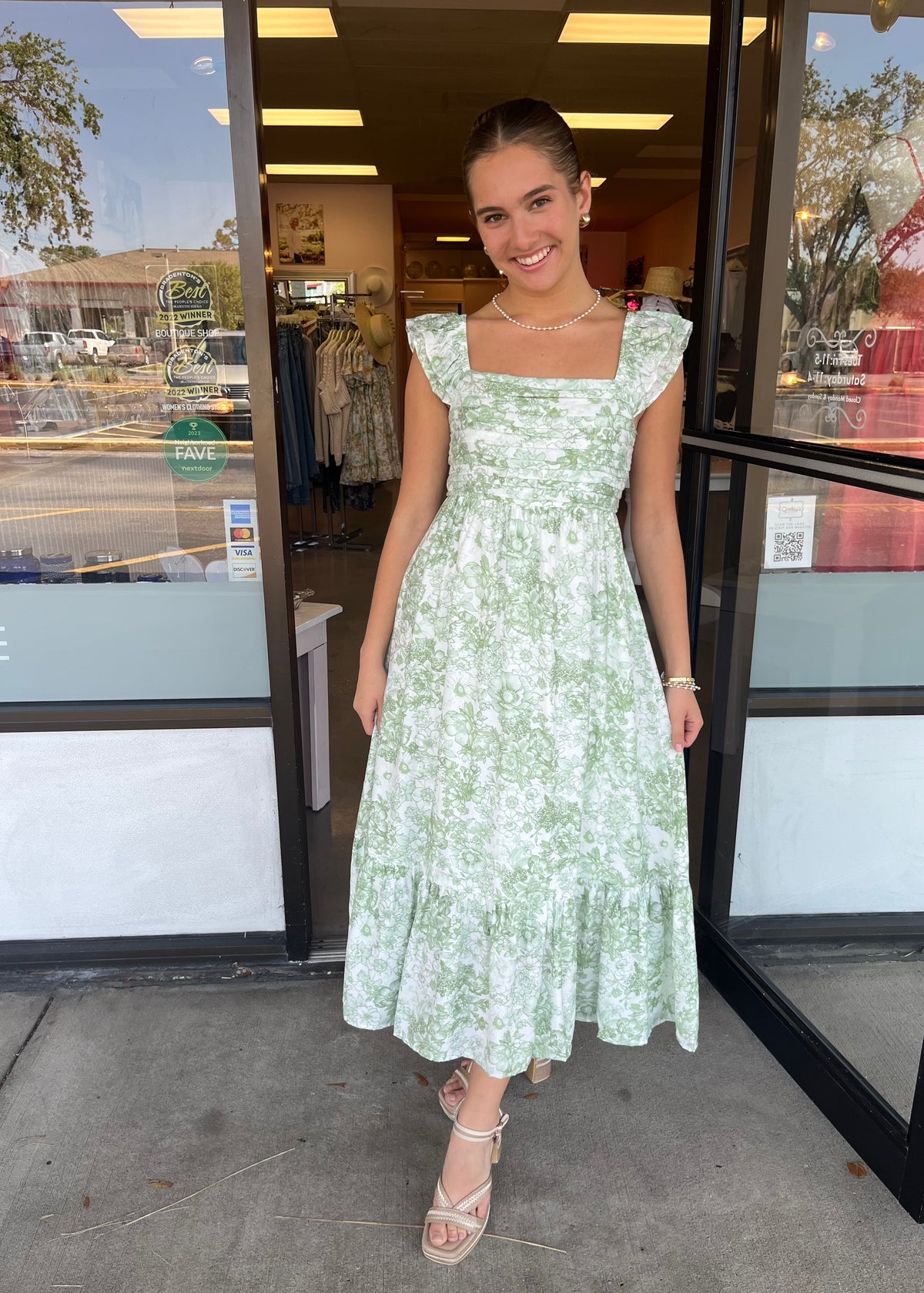 Secret Garden Midi Dress — Style Secret's