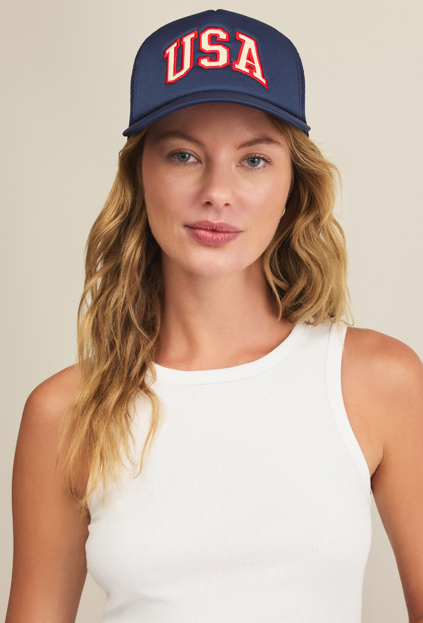 Z Supply Trucker Hat USA