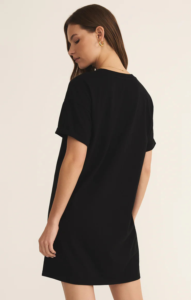 MINIMAL WORKSULTARI/BLACKウルタリ Z Supply: Sway Mini Dress | Charley's Boutique