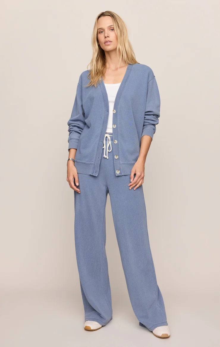 Z Supply: Dazed End Knit Denim Cardigan