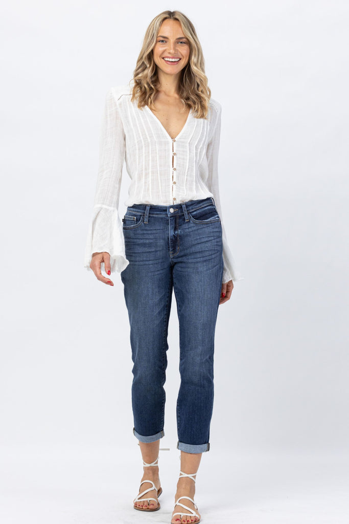 Judy Blue Midrise Boyfriend jeans
