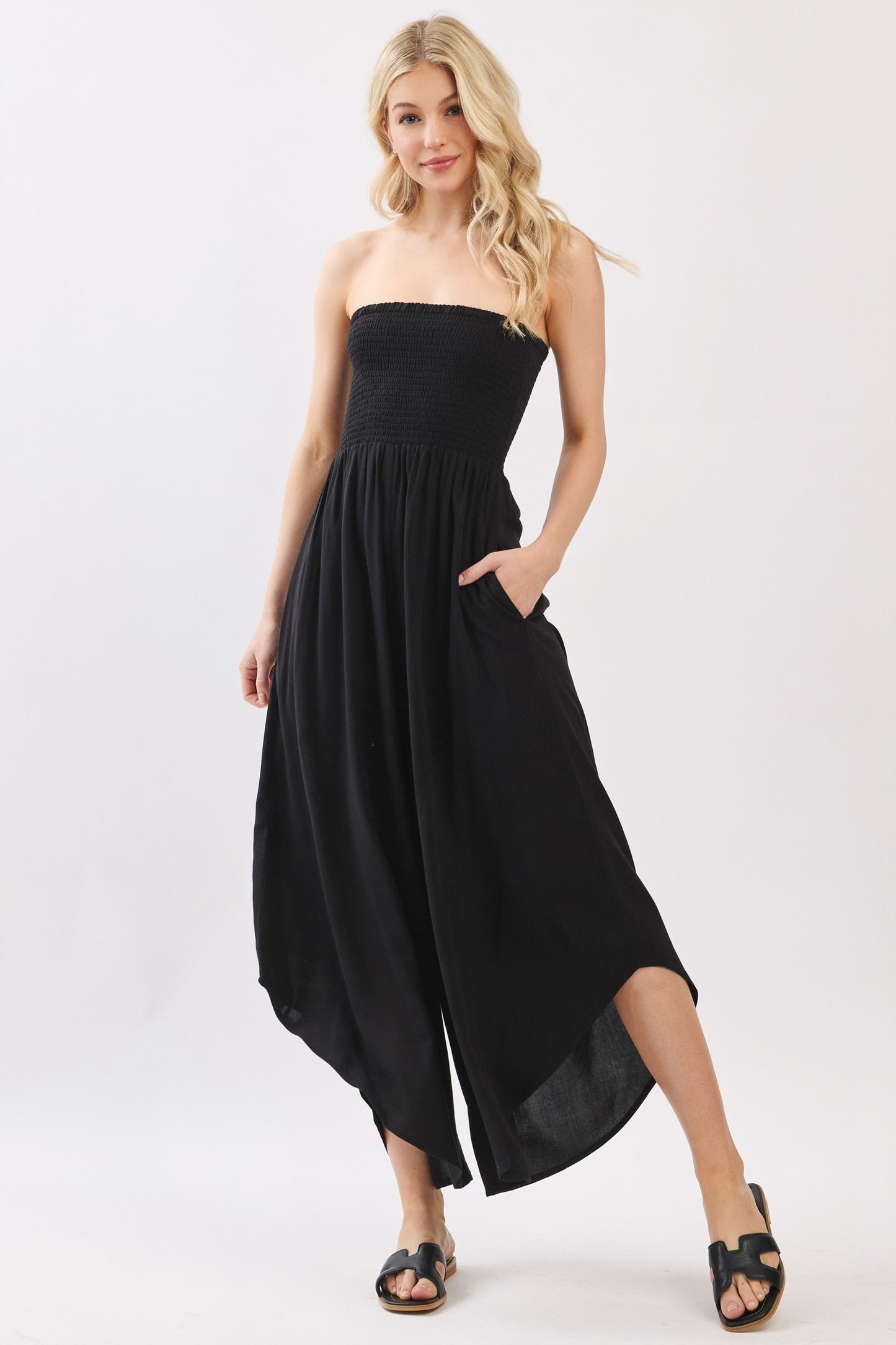 The Forever Favorite Jumpsuit - Charley's Boutique
