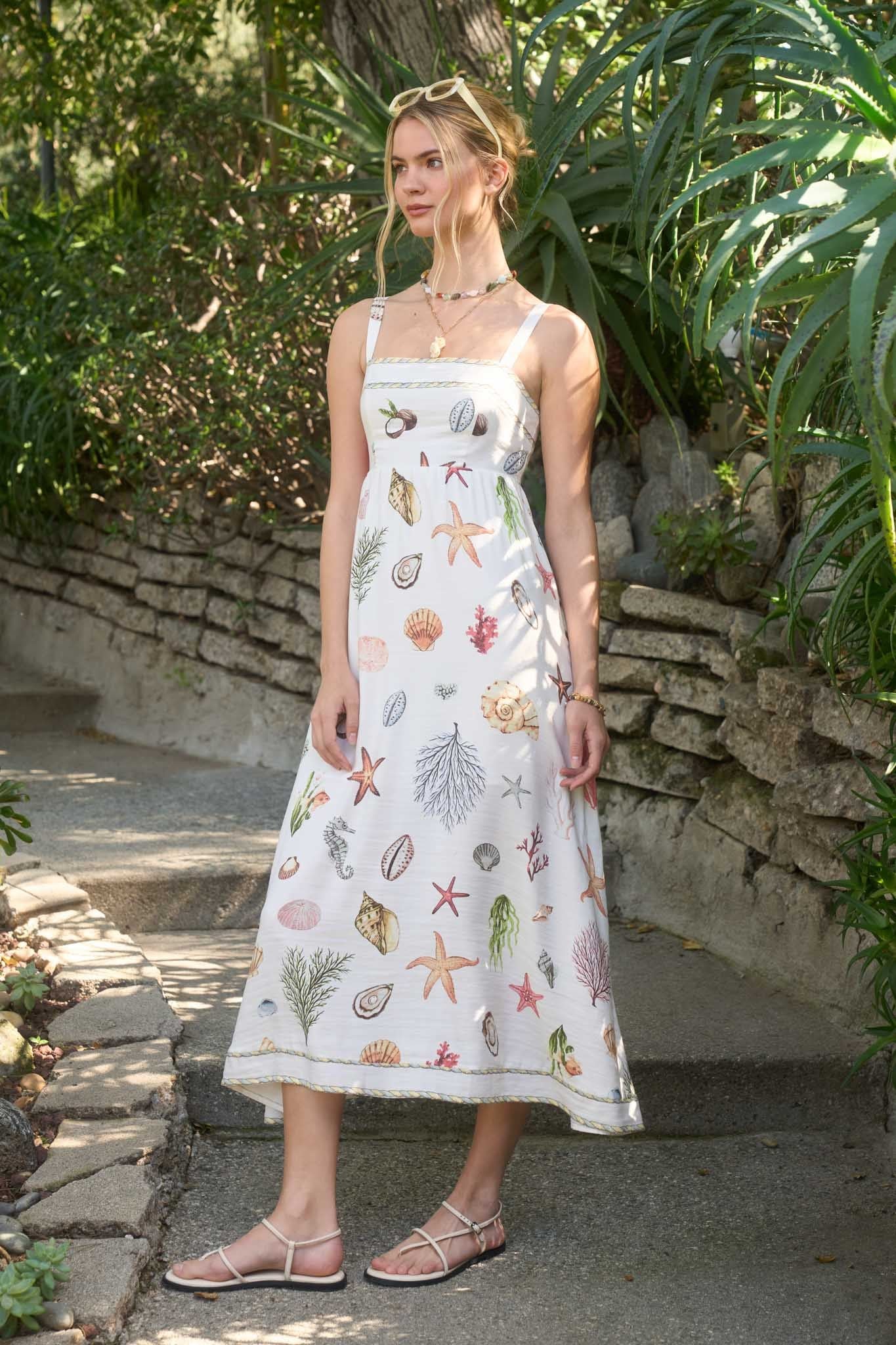 Coastal Keepsake Midi Dress