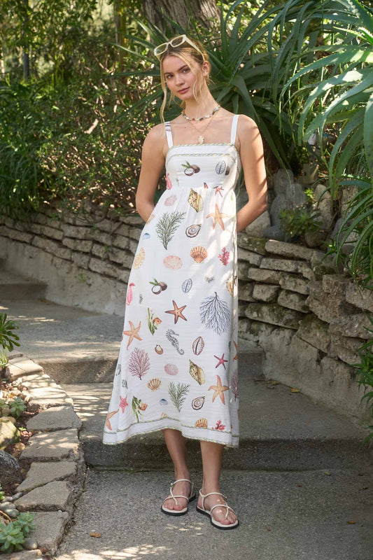 Coastal Keepsake Midi Dress