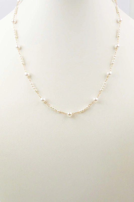 Thin Pearl Necklace