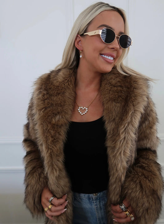 Large Diamond Heart Necklace by CHANSUTTPEARLS