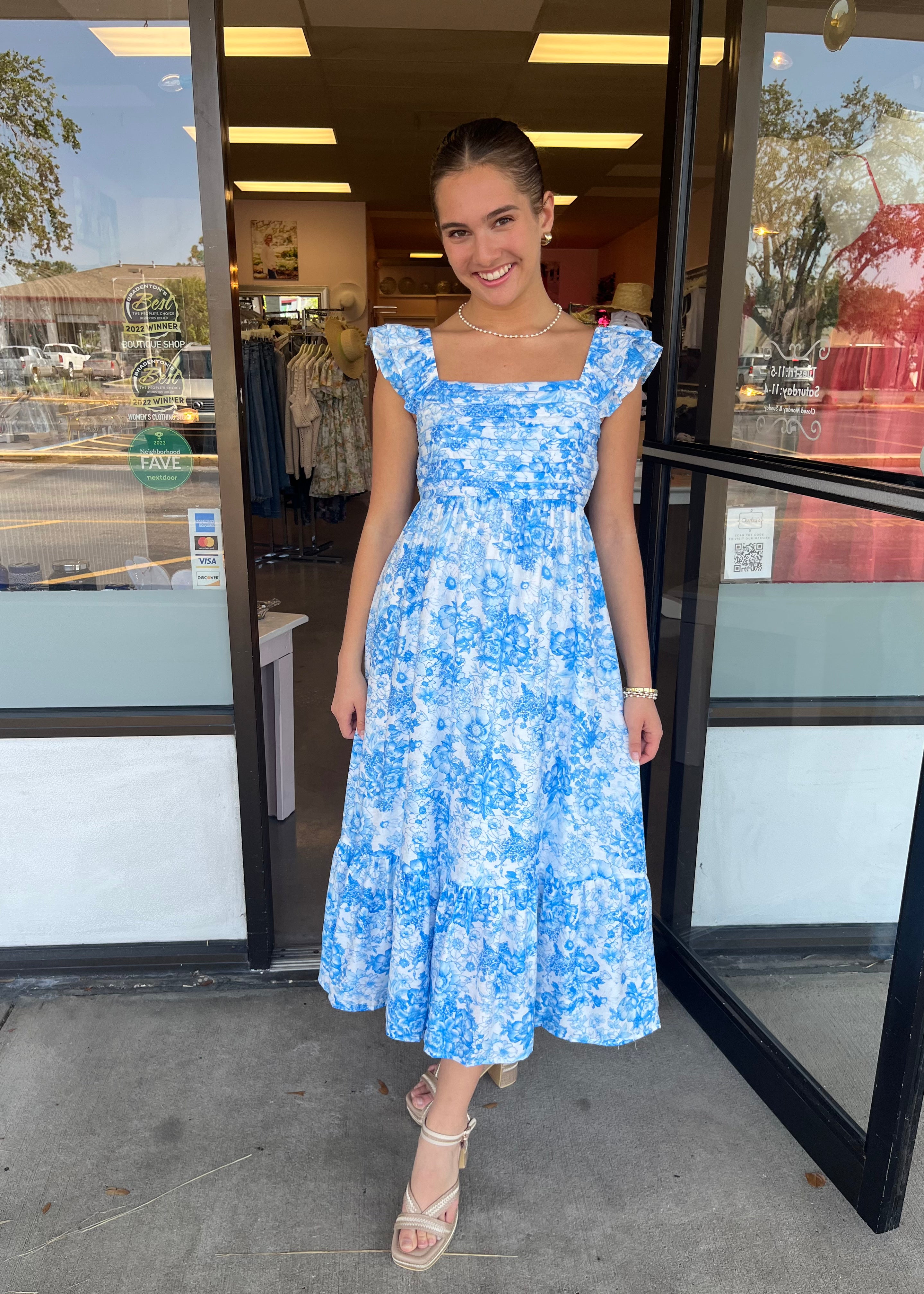 Secret Garden Midi Dress