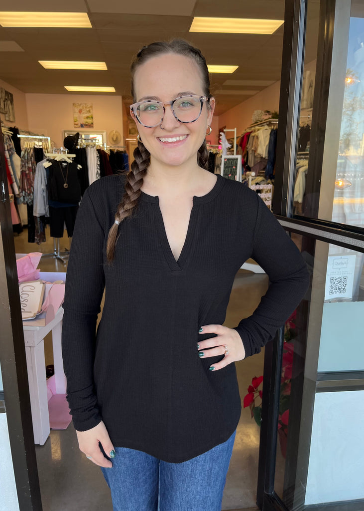 Evercozy V-Neck Top