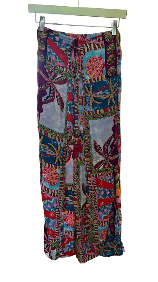 Shine By The Shore Faux Wrap Pants