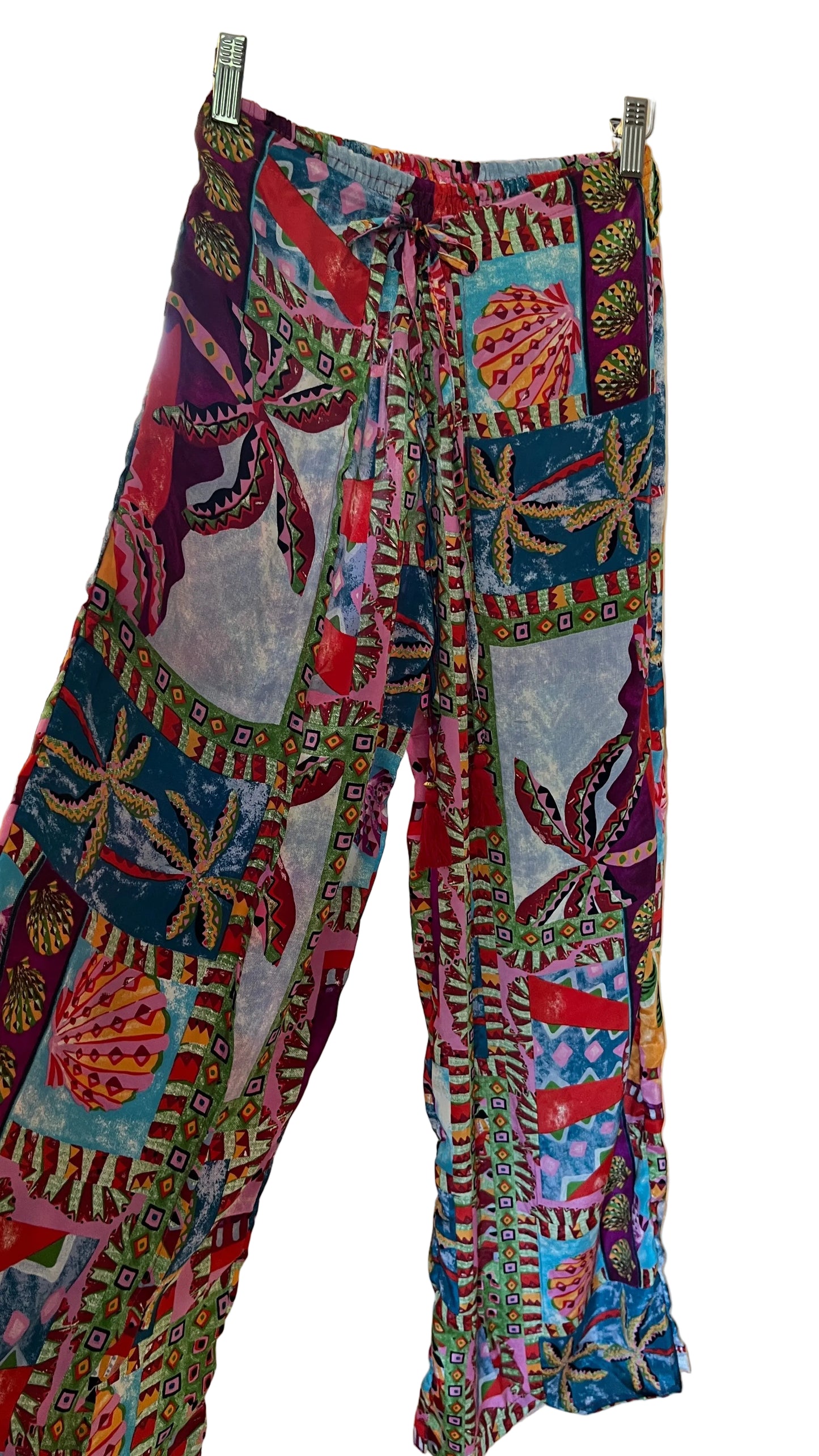 Shine By The Shore Faux Wrap Pants