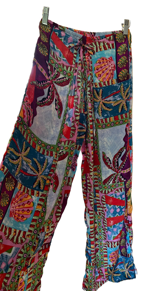 Shine By The Shore Faux Wrap Pants
