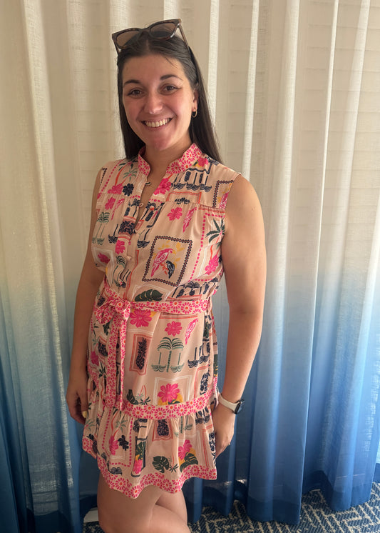 Tropical Breeze Mini Dress