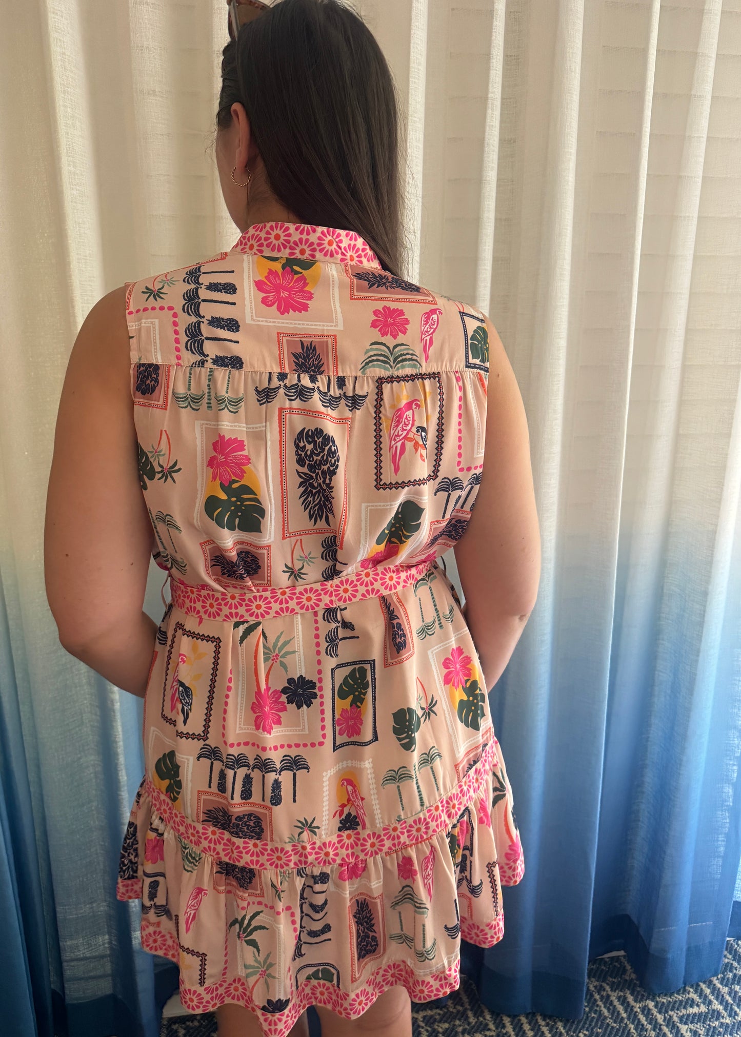 Tropical Breeze Mini Dress