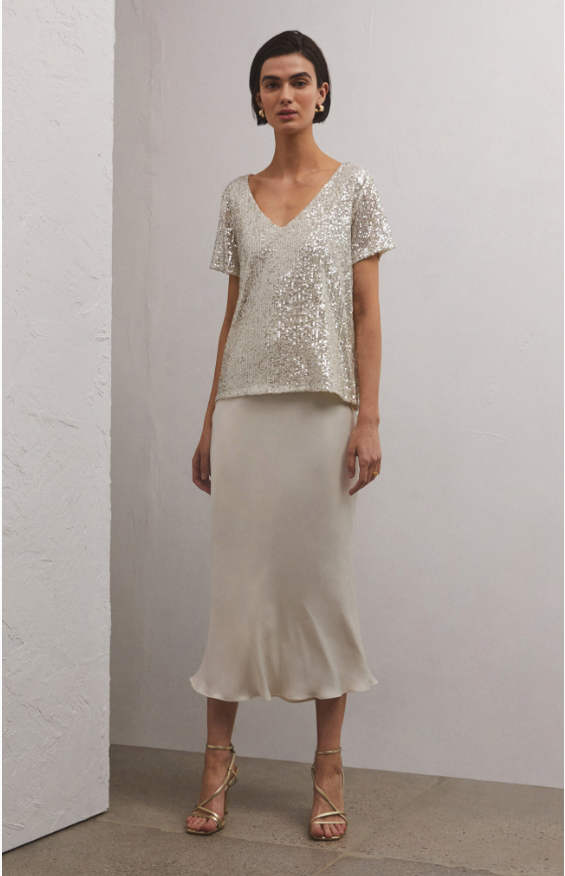 Z Supply: Marbella Sequin Top