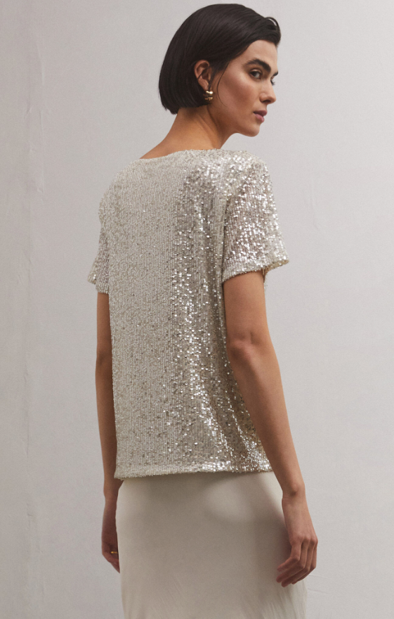 Z Supply: Marbella Sequin Top