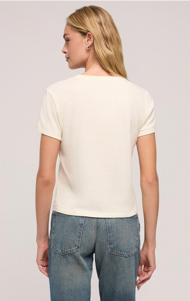 tee with love club embroidered in a martini glass