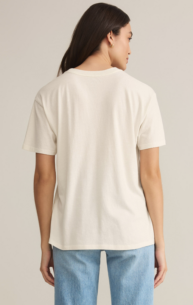 seasalt white tee with sunshine print