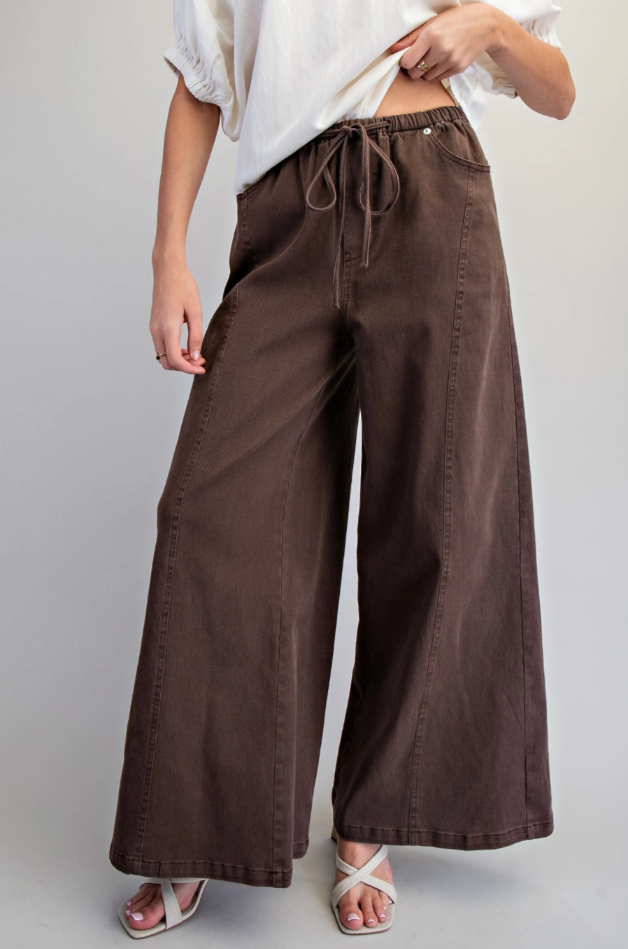 Brown Sugar Wide Leg Pants