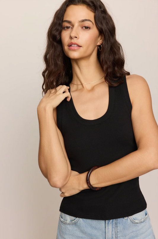 Z Supply: Sirena Rib Tank-Black