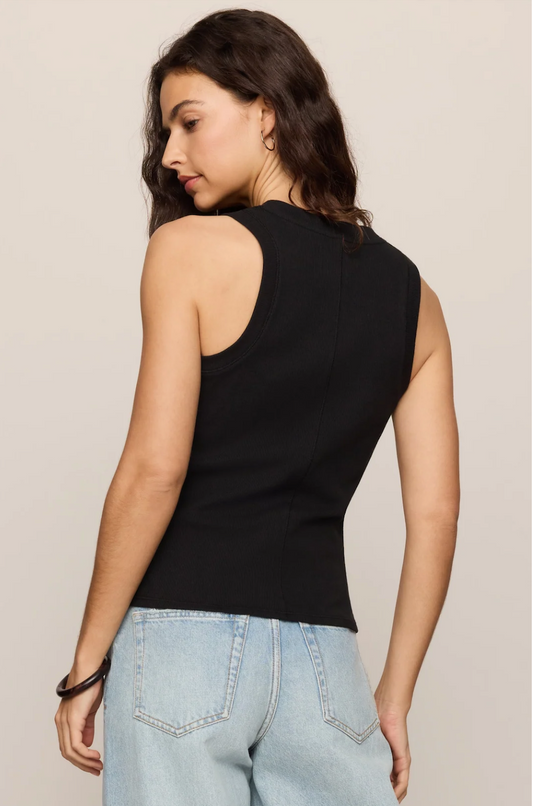 Z Supply: Sirena Rib Tank-Black