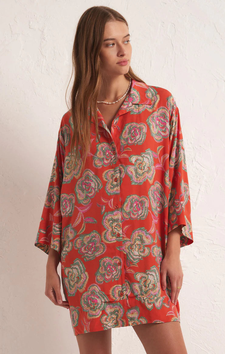 Z Supply: Camden Tango Floral Mini Dress
