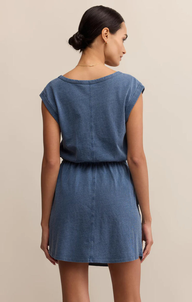 Z Supply: Dayshift Denim Mini Dress