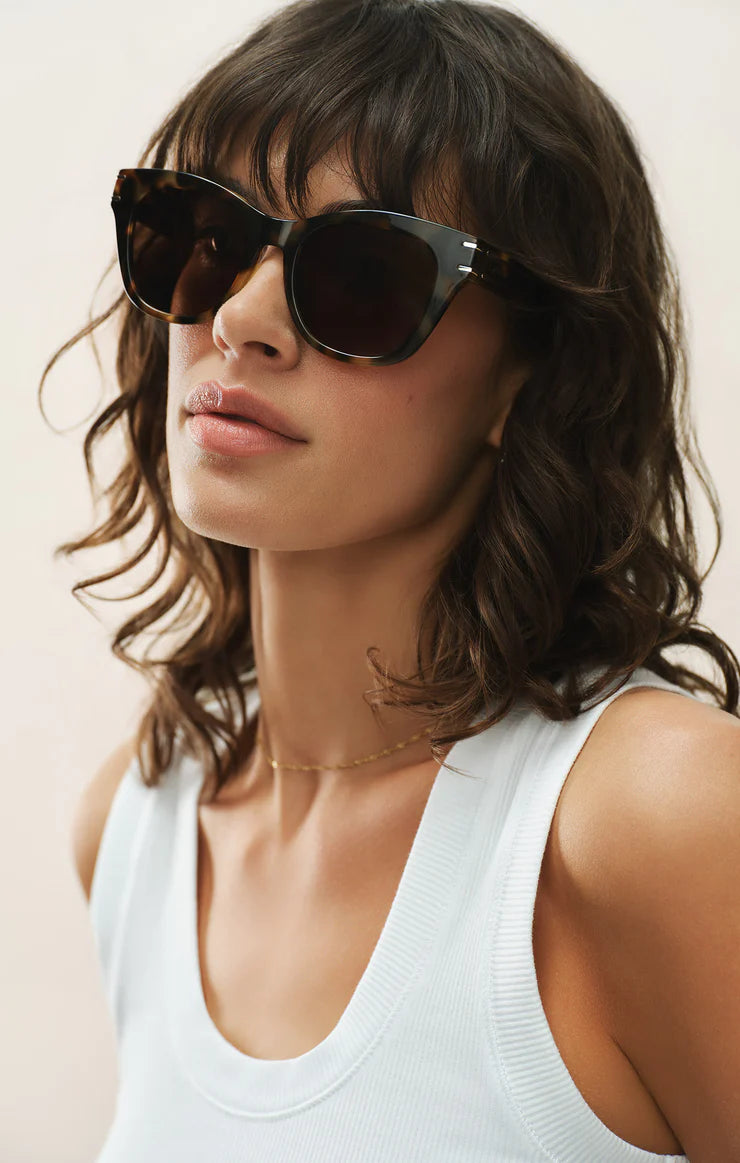 Z Supply: Front Row Brown Tort