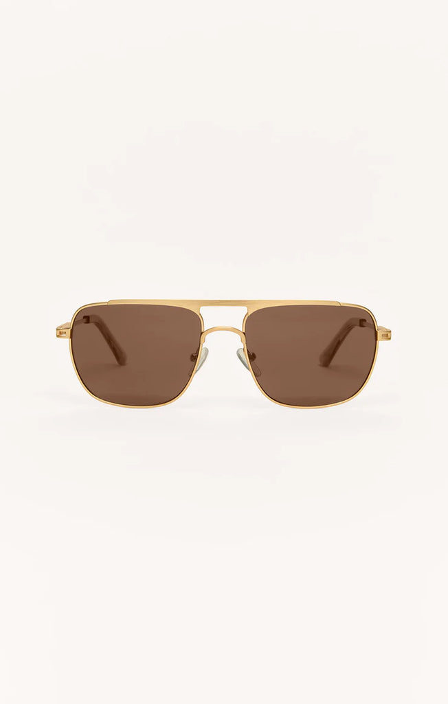 gold rim sunglasses