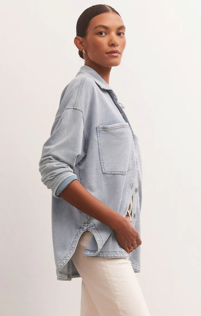 Z Supply: All Day Knit Denim Jacket