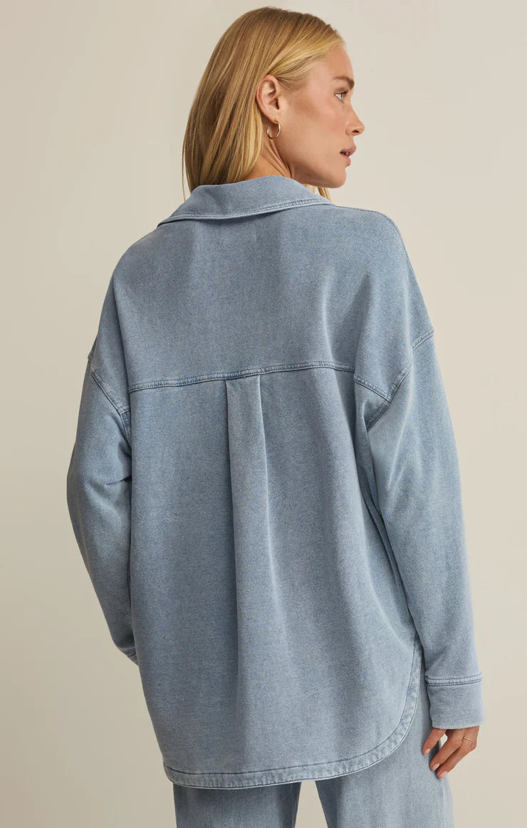Z Supply: All Day Knit Denim Jacket – Charley's Boutique