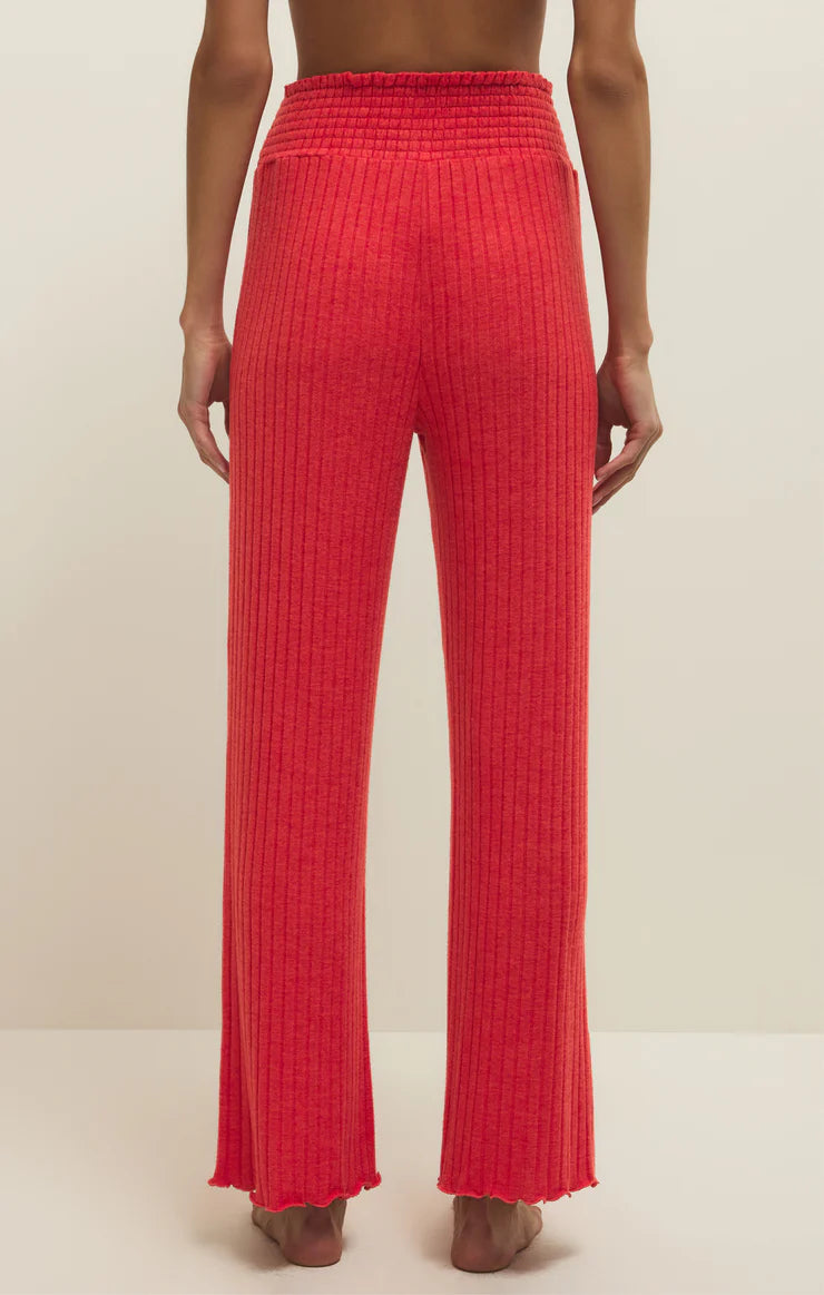 Z Supply: Dawn Smocked Silky Rib Pant