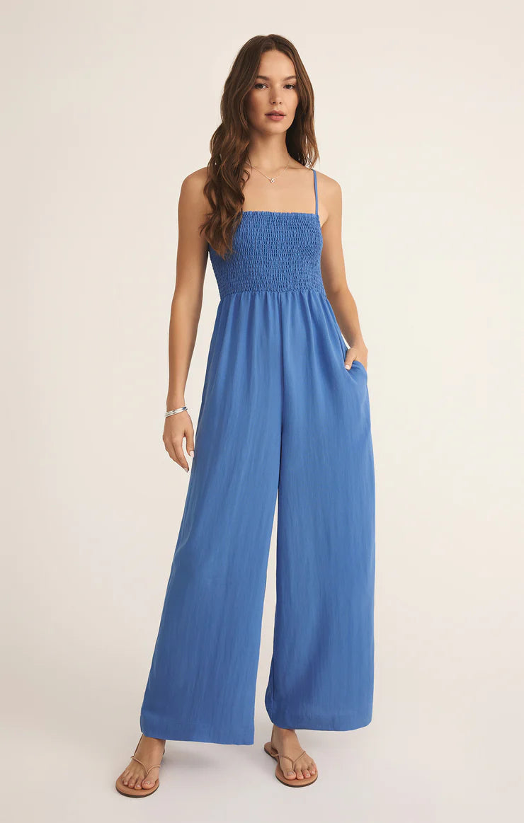 textured rayon bestselling z supply jumpsuit