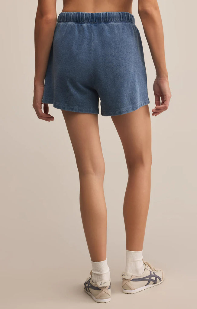 Z Supply: Hunter Knit Denim Shorts