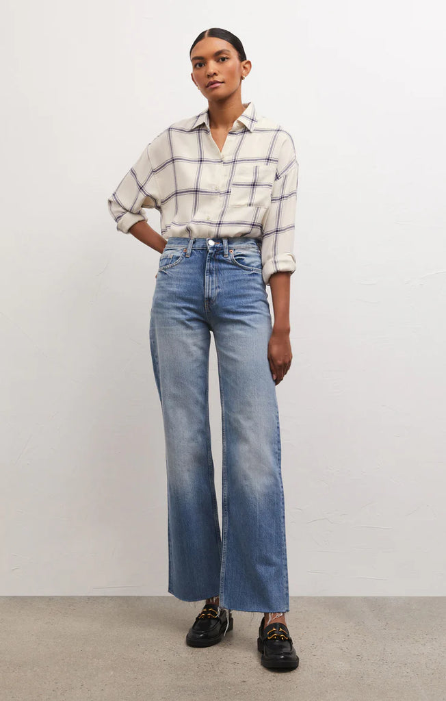 Z Supply: River Plaid Button Up