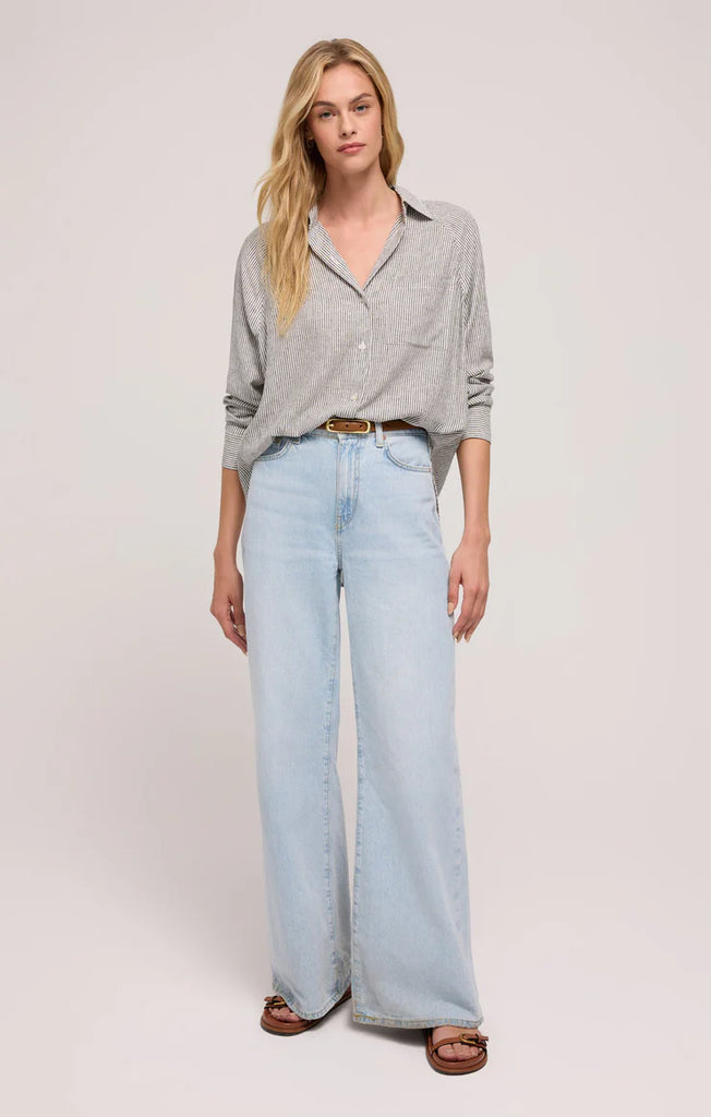 Z Supply: Perfect Linen Striped Top