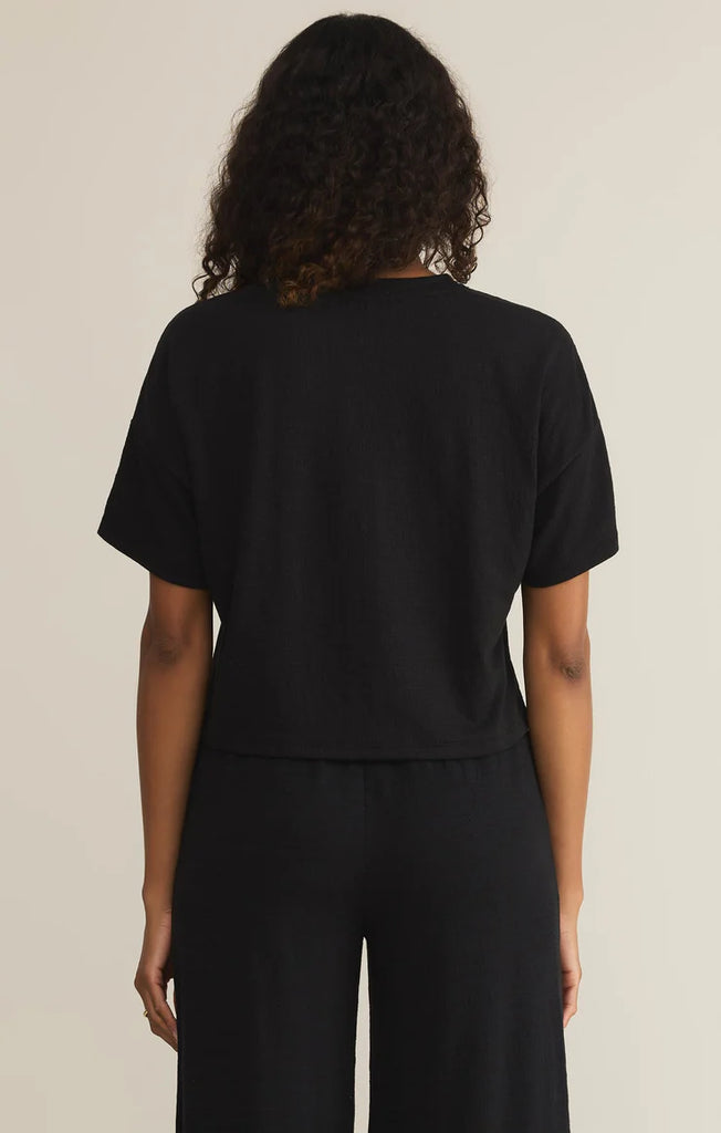 Z Supply: Sway Textured Crop Tee