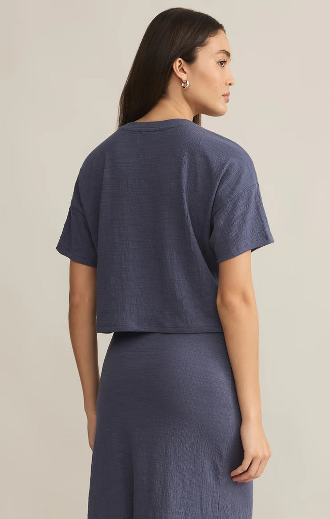 Z Supply: Sway Textured Crop Tee