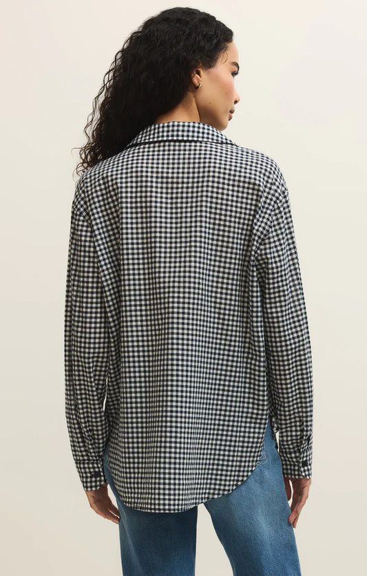 Z Supply: Seaport Gingham Button Up