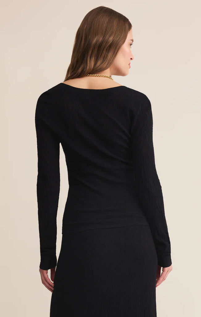 Z Supply: Tibi Scoop Mesh Sweater