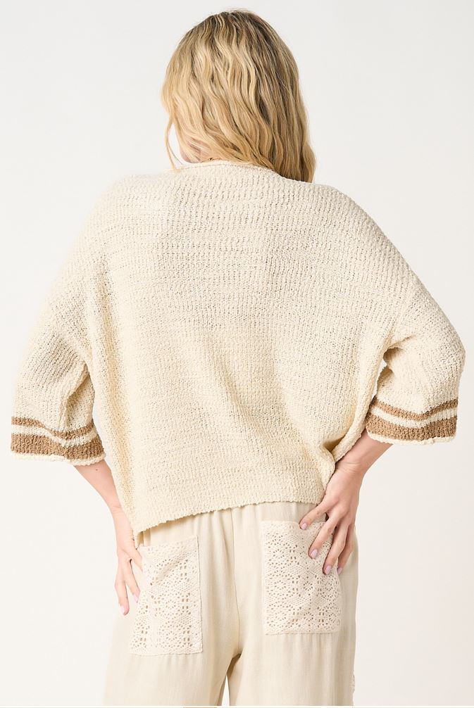 Seaside Sand Sweater Top