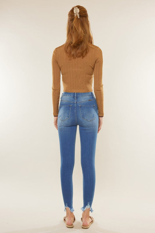 Jeans: High Rise Ankle Skinny