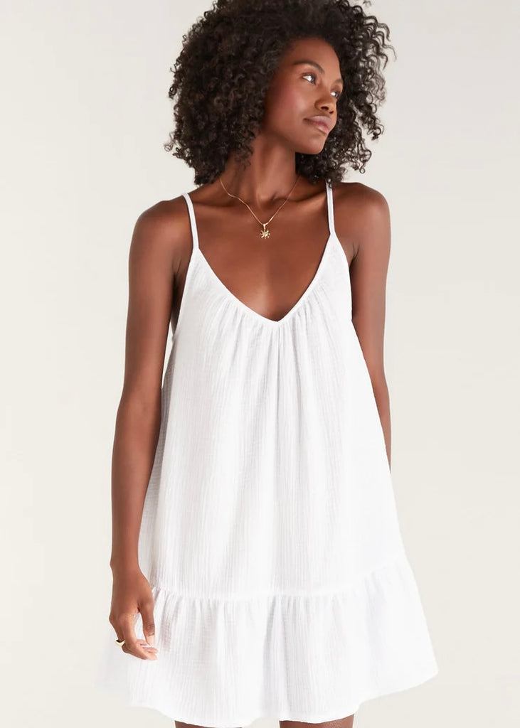 White gauze on sale sundress